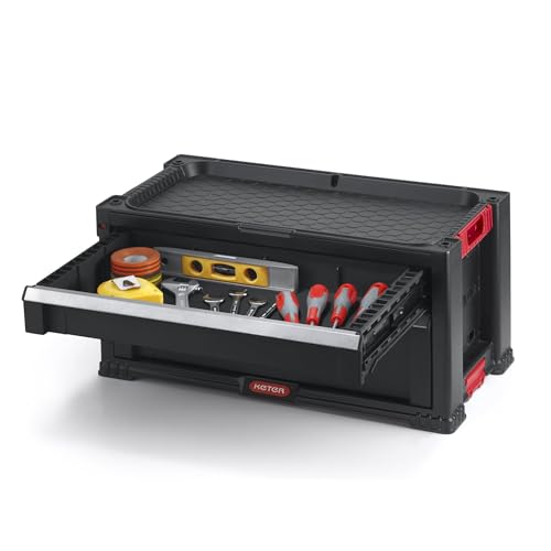 Keter 237790 Toolbox, Empty, Black