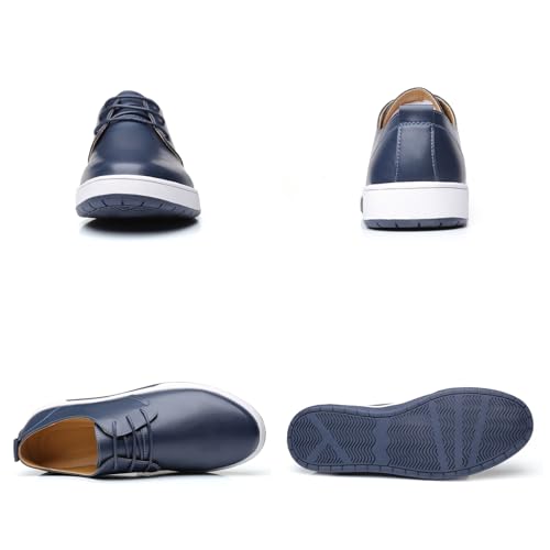 Mens Casual Lace Up Leather Oxford Classical Derby Orthopedic Shoes Lightweight Walking Loafers Dress Business Flats Shoes4