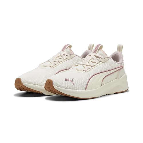 Puma Softride Harli WnsRoad - Tenis de Correr para Mujer, Blanco cálido Malva Niebla Rosa, 38 EU