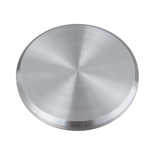 Ronden gedreht Ø 48,0mm mit Fase Edelstahl V2A Runde Edelstahlplatte Endkappe Deckel Flansch Edelstahlkappe Ronde Ankerplatte Rohrstopfen Platte Blech Rund Rohrverschlussstopfen Geländer VA A2 ...