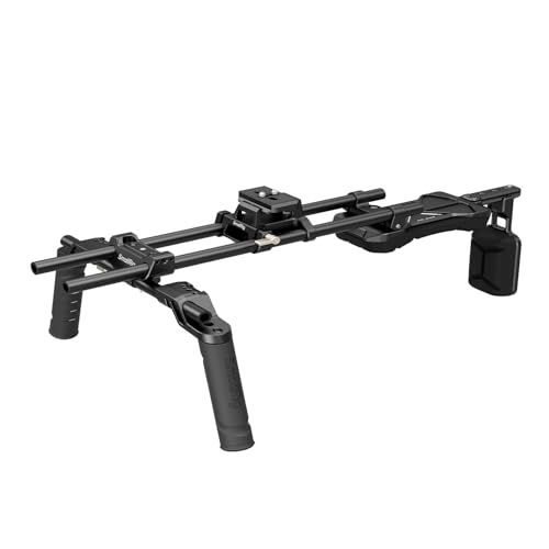 15 Shoulder Rigs for Filmmaking in 2026 (Smooth Shots Guaranteed) 23 SmallRig Classic Shoulder Rig Kit, Lightweight & Portable (2.98 lb), Dual Handles 15mm Rods, Shoulder Mount Video Rig with Quick Release for Arca, for SmallRig Follow Focus, for DSLR, for Filmmaking