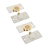 Ciieeo 2piezas Ruedas Para Armario Para Puertas Corredizas Ruedas Para Muebles De Hogar Para Armarios Puertas Correderas