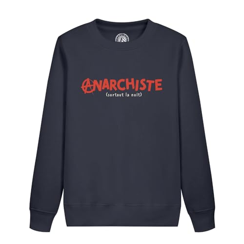 Sweat enfant anarchiste rigolo pour s'amuser en soirée pyjama
