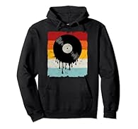 Melting Vinyl. Cool Vinyl graphic for all who have a vinyl record collection, a vinyl record player and love the sound of the vintage music. 8.5 oz, Classic fit, Twill-taped neck