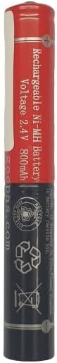 2.4V 800mAh Ni-MH Rechargeable Torch Light Clone Version Battery Model - GFL4669L