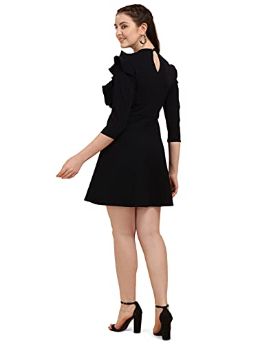 Image of OOMPH! Women's Spandex A-Line Knee-Length Casual Dress