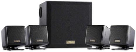 Cambridge SoundWorks FPS1600 speaker system with subwoofer and four satellite speakers