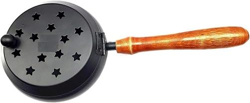 Brûleur en résine d'encens brûleur Dhoop Dhuni Sambrani Dhoop pour la