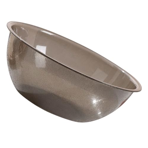 Beaupretty Cuenco Acrílico Grande 30 cm Gris Redondo miniatura 1