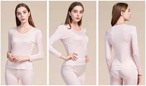 Fashion Silk Women's Silk Long Underwear | Silk Thermal Underwear Sets for Women Mulberry Silk Long Johns¡ 3 Fashion Silk Women's Silk Long Underwear | Silk Thermal Underwear Sets for Women Mulberry Silk Long Johns¡