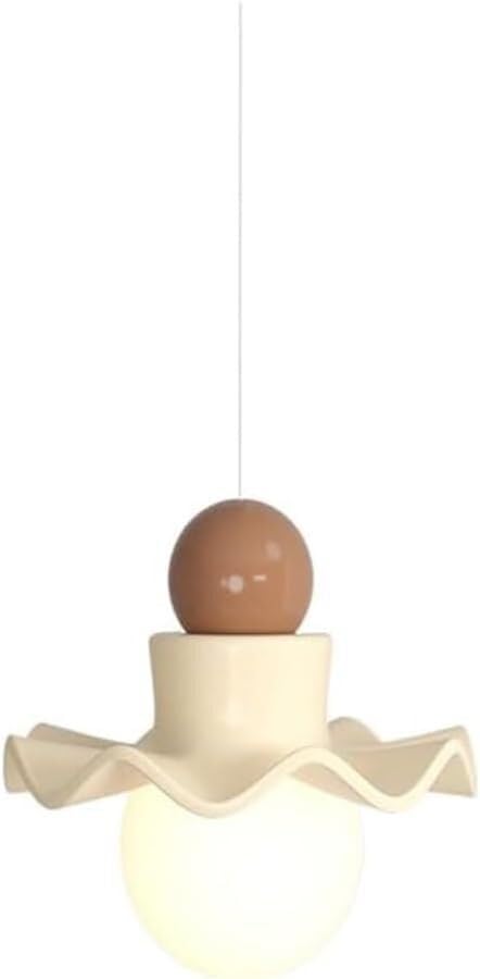 Chandelier suspendu fleur luminaire réglable pour corriger les plafonds asymétriques
