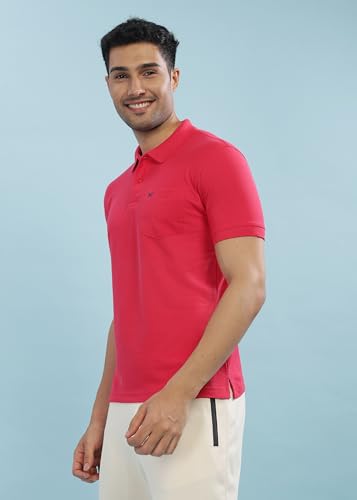 Image of Force NXT Polo Neck T-Shirt for Men Pack of 1 | Regular Fit T-Shirt for Men | Premium Super Combed Rich Cotton Polo Shirt | Men's Ultra Soft Half Sleeve T-Shirt