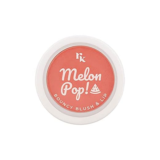 Rk By Kiss Melon Pop! Bouncy Blush & Lip - Coral Pop, Rk By Kiss