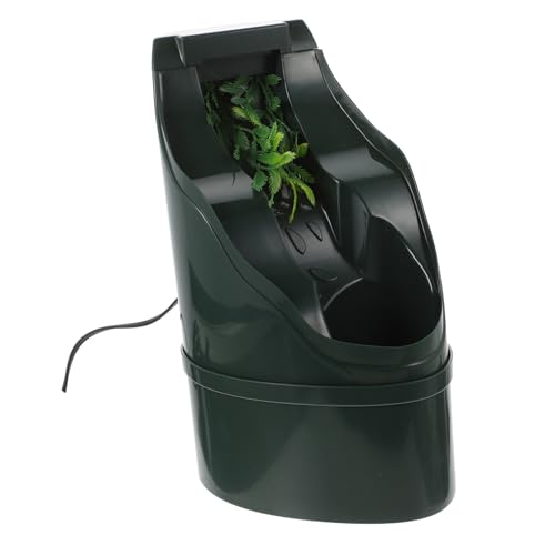 SUPVOX Pet Feeder Lizard Water Bowl Self-Running Water Pump Fresh Oxygenated Drinking Unique Decorative Fountain