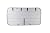 VanEssential RAM Promaster Van Insulated Blackout Sliding Door Window Cover for Van Years 2014 to Current Model - Cool Gray