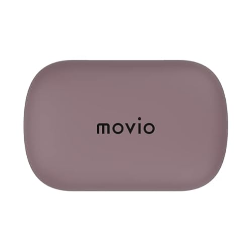 movio ニュートラルカラー タッチセンサー搭載 Bluetooth5.0 完全ワイヤレスイヤホン セミフォーマルブラウン M310SHOESSBR