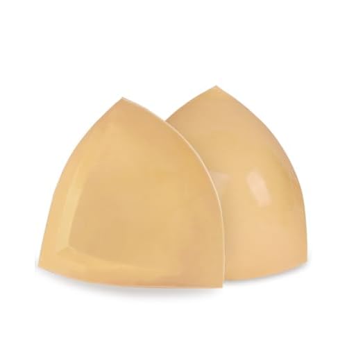 Niidor Large Size Bra Inserts,Double Sided Sticky Bra Pads Inserts for D+ Cups