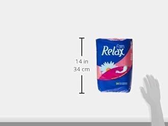 Fam Relax Natural Cotton Feel,Maternity Sanitary Pads,20 Pads