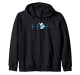 Bayern Herzschlag Oktoberfest München Munich ECG Regalo Sudadera con Capucha