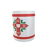 Spülmaschinengeeignet U24 Tasse Kaffeebecher Mug Cup Flagge Kreis Segeberg