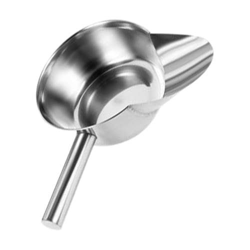 Fry Scoop for Restaurant, Popcorn Scoop de acero inoxidable, accesorios de cocina ergonómicos para aperitivos Postres Ice Dry Goods Popcorn Candy Buffet Service