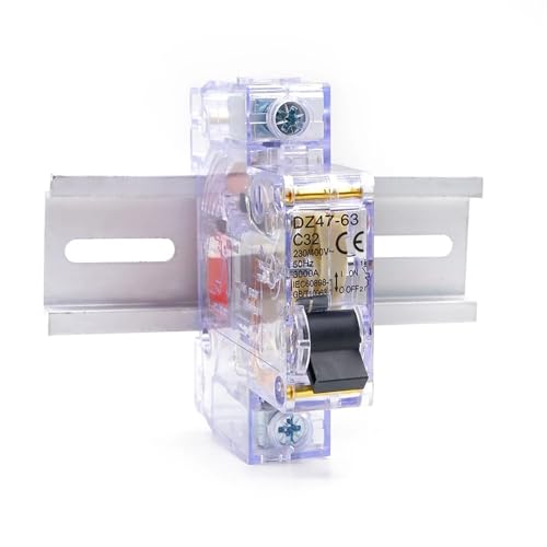 Disjoncteur monophasé avec double protection thermique et magnétique 20A DZ47-63