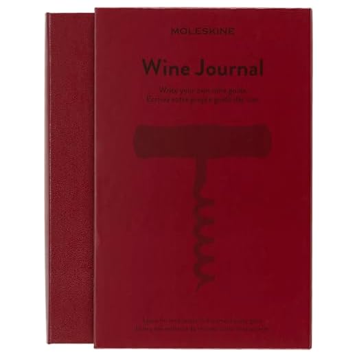 Moleskine Wein Journal (Themen-/ Hardcover Notizbuch zum Sammeln und Organisieren Ihrer Bücher, 13 x 21 cm, 400 Seiten)