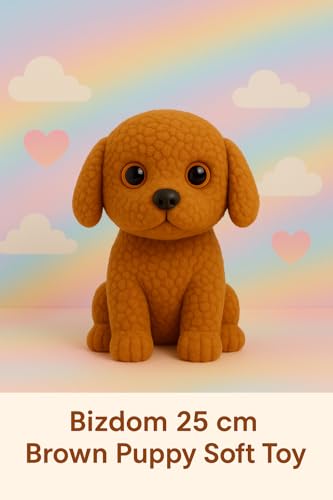Image of Cute Plush Toy for Kids | | Soft Toys | Birthday Gift for Girls /Wife, Boyfriend /Husband, Soft Toys for Girls, Baby Toy (Random Color) Pack of 1 (Puppy Soft Toy)