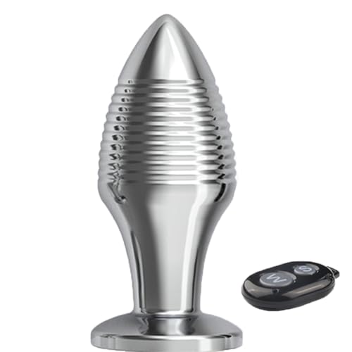 Plug anale Tappo anale con tappo indossabile tappo anale anale telecomando ricaricabile a 10 velocità giocattoli sessuali vibrator Per DONNA DIDO Gay Backyard Masturbatore