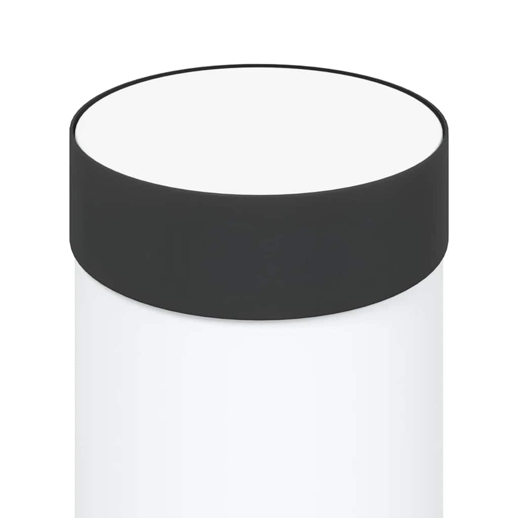 Set di 3 lampade a colonna in acciaio inox, 110 cm, con sensore di movimento PIR, IP44, resistenti alle intemperie, per giardino, terrazza, vialetti e esterni, con diffusore e durata della