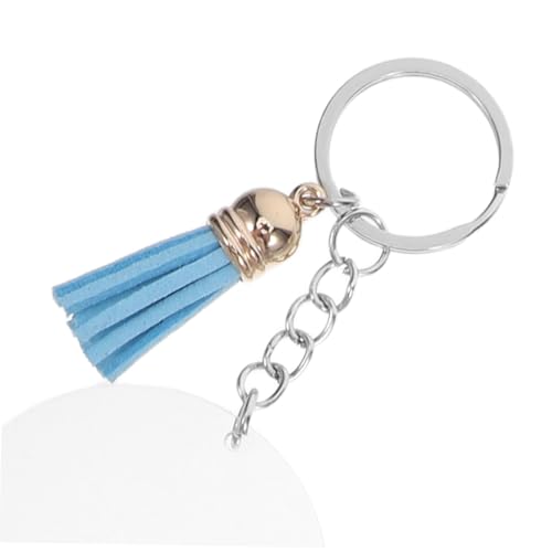 Porte-clés ronds en acrylique transparent rigide pour éviter les rayures - 4