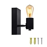 【Portalámparas E27】 Focos led de techo orientables para bombilla E27. Puede equiparse con diferentes tipos de bombillas. Compatible con luces LED o bombillas halógenas ordinarias, la potencia máxima no supera los 40W, AC 85-265V (bombilla no incluida)