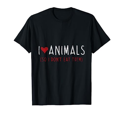 Amo gli Animali Vegan Maglietta