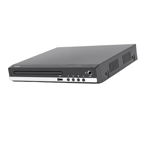 Lecteur de Disque Compact et DVD pour Home Cinéma et Soirées Karaoké en Famille