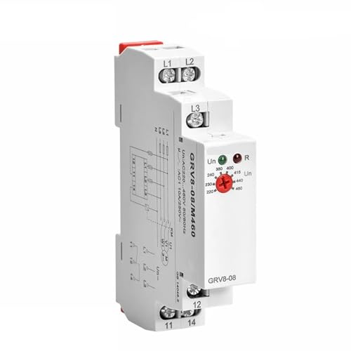 Relais d'asymétrie de phase GRV8-08 protection surtension triphasée