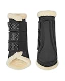 4Horses Gamaschen Soft Protect für Pferde, stoßdämpfender Beinschutz für Training und Weide