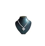 Ilovcomic Vampire Knight Cosplay Accessory Kurosu Yuki Necklace,Silver (style 1)
