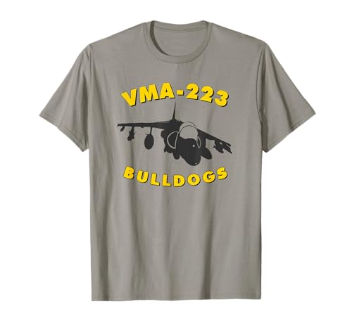 VMA-223 Bulldogs Attack Squadron AV-8B Harrier T-Shirt