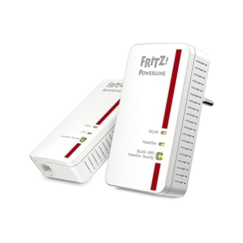 AVM Fritz!Powerline 1240E WLAN Set - PLC con Interfaz en Alemán Cover