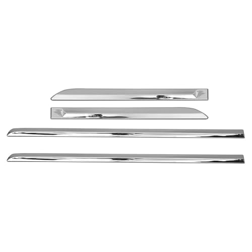 Image of Car Side Beading | Side Cladding | Door Garnish | Door Protector Chrome | Bumper Protector | Car Door Cladding Side Beading for Honda WRV Manual