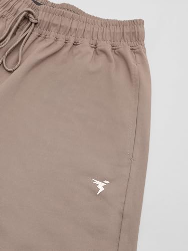 Image of TECHNOSPORT Mens Regular Fit Solid Shorts for Gym, Workout & Sports with Anti Microbial, Techno Dry