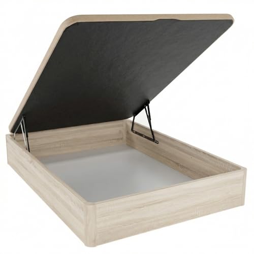 DUÉRMETE ONLINE - Canapé Abatible 135x190 cm Cambria | Gran Capacidad | Estructura Súper Reforzada | Tapa Transpirable 3D