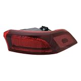 For Kia Carnival 2022 2023 Tail Light Assembly Passenger Side | Rear | Outer | LX/EX/SX Trims | Red | Replacement For KI2805164 | 191275917947, 92402R0010