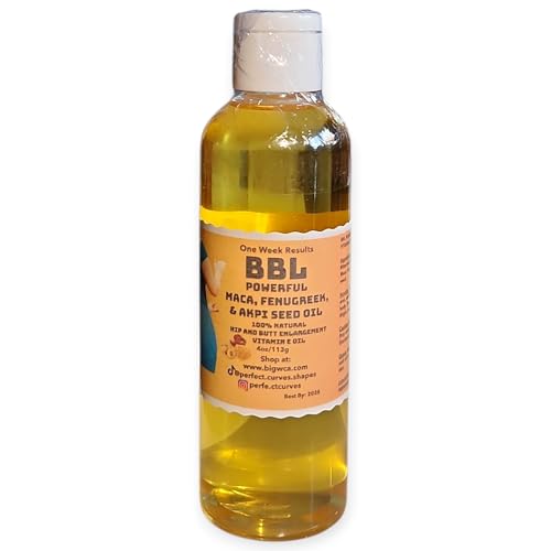 ONE Week Results BBL Powerful Oil Fenugreek and Akpi Seed. HIPS & Butt ENMHANCEMENT