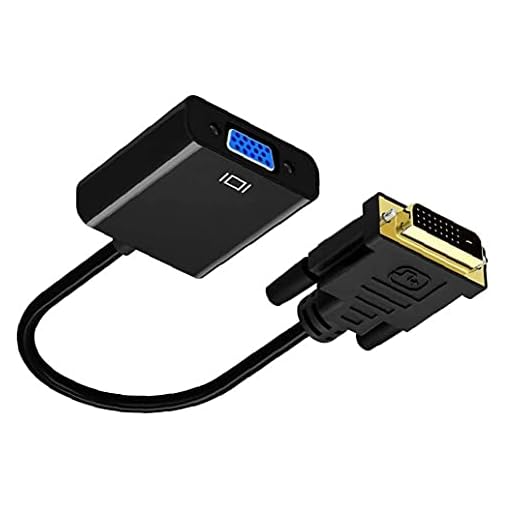 Aktiv DVI-D till VGA-adapter 1080P högupplöst digital 24+1 hane till hona konverteringsverktyg för konverteringsanslutning