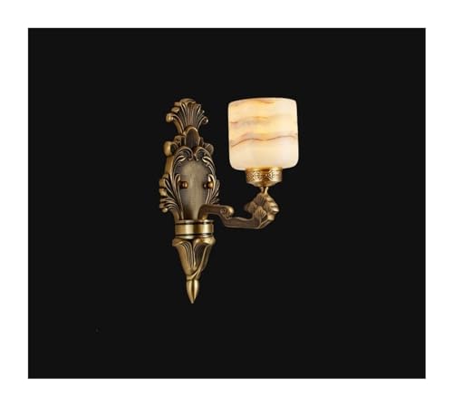Applique murale en cuivre et émeraude au design de luxe chinois