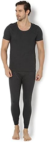 Van Heusen Men's Slim Plain Thermal Bottom