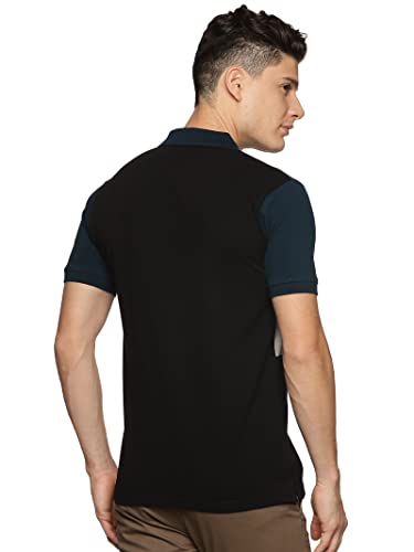 Image of ADRO Men's 100% Cotton Regular Fit Polo T-Shirt