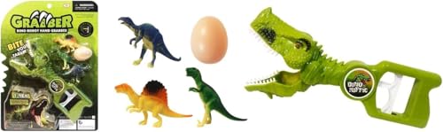 Neel Saanjh Dino Robot Hand Grabber Toy, Educational Toy for Kids, Durable And Lightweight, Interactive, Realistic Figures, Individual Play and Group Activity