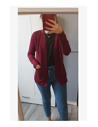Image of REDHOTYPE Women's Cardigans with Pockets Casual Lightweight Open Front Cardigan Sweaters for Women (S-2XL)